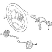 Land Rover Horn Contact Ring - Genuine Land Rover QTN100270