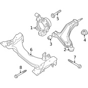 Land Rover Steering Knuckle - Genuine Land Rover RUB000050
