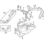 Land Rover Fuel Tank Sending Unit - Genuine Land Rover WGI100020