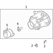 Land Rover Fog Light - Genuine Land Rover XBJ000042