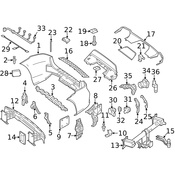 Mercedes Exhaust Tail Pipe - Genuine Mercedes 1664901627