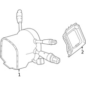 Mercedes Steering Column Module - Genuine Mercedes 20790033009051