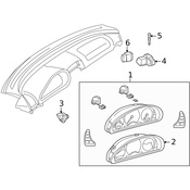 Mercedes Instrument Cluster - Genuine Mercedes 2085403211
