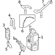 Mercedes Exhaust Tail Pipe - Genuine Mercedes 2114920314