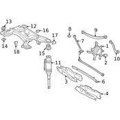 Mercedes Suspension Knuckle - Genuine Mercedes 2203502941