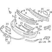 Volvo Spring Nut - Genuine Volvo 30824256