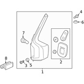 Volvo Tail Light Screw - Genuine Volvo 31109283