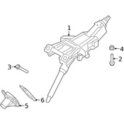 Volvo Steering Column Bolt - Genuine Volvo 30741295