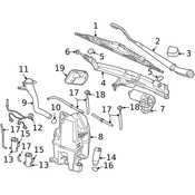 Volvo Washer Fluid Level Sensor - Genuine Volvo 30663791