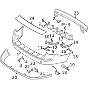 Volvo Bumper Step Pad - Genuine Volvo 30678067