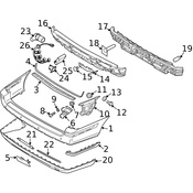 Volvo Parking Aid System Wiring Harness - Genuine Volvo 30678753