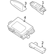 Volvo Antenna Amplifier - Genuine Volvo 30761698