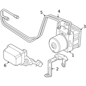 Volvo ABS Hydraulic Assembly - Genuine Volvo 30793527