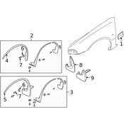 Volvo Rocker Panel Molding - Genuine Volvo 30882082