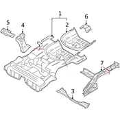 Volvo Shock Mount Bracket - Genuine Volvo 31217648