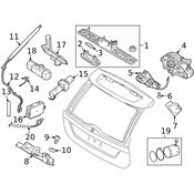 Volvo Liftgate Control Module - Genuine Volvo 31218406