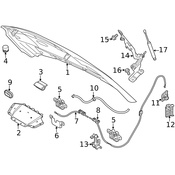 Volvo Hood Stop Buffer - Genuine Volvo 31218489