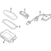 Volvo Antenna Amplifier - Genuine Volvo 31260852