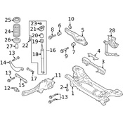 Volvo Shock Absorber - Genuine Volvo 31290276