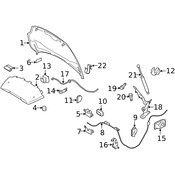 Volvo Hood Insulation Pad - Genuine Volvo 31294504
