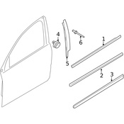 Volvo Door Applique - Genuine Volvo 31299912