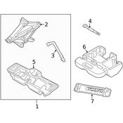 Volvo Jack - Genuine Volvo 31317716