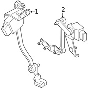 Volvo Headlight Level Sensor - Genuine Volvo 31340330