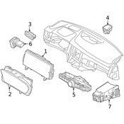 Volvo Cabin Air Temperature Sensor - Genuine Volvo 31346800