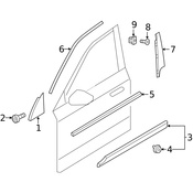 Volvo Door Applique - Genuine Volvo 31349814