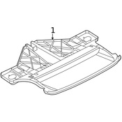 Volvo Center High Mount Stop Light - Genuine Volvo 31364064