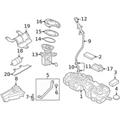 Volvo Electric Fuel Pump - Genuine Volvo 31372616