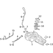 Volvo Electric Fuel Pump - Genuine Volvo 32139299