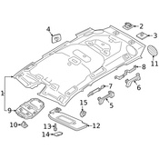 Volvo Interior Grab Bar - Genuine Volvo 32204803