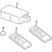 Volvo Tire Pressure Monitoring System Receiver - Genuine Volvo 31419137