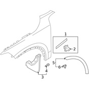 Volvo Rocker Panel Molding - Genuine Volvo 31420391