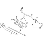 Volvo Windshield Wiper Arm - Genuine Volvo 32219751