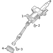 Volvo Steering Coupling Boot - Genuine Volvo 32221099