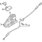 Volvo Auto Trans Shift Lever Knob - Genuine Volvo 31437774