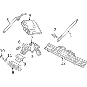 Volvo Tailgate Pull Down Motor - Genuine Volvo 32227505