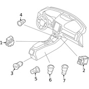 Volvo Audio Auxiliary Jack - Genuine Volvo 31438295