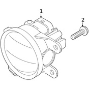 Volvo Fog Light - Genuine Volvo 32228884