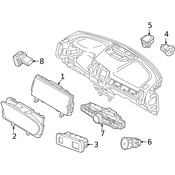 Volvo Ambient Light Sensor - Genuine Volvo 31456671