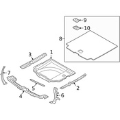 Volvo Spare Tire Compartment Cover - Genuine Volvo 31462612