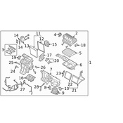 Volvo A/C Expansion Valve Seal - Genuine Volvo 31497517