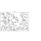 Volvo HVAC Air Inlet Housing - Genuine Volvo 31497553