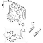 Volvo ABS Hydraulic Assembly - Genuine Volvo 31660938