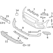 Volvo Spoiler Bracket - Genuine Volvo 31663907