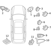 Volvo Speaker - Genuine Volvo 32265660