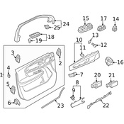 Volvo Door Trim Molding - Genuine Volvo 32274280