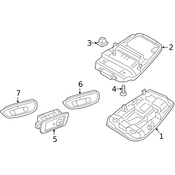 Volvo Dome Light - Genuine Volvo 31694120